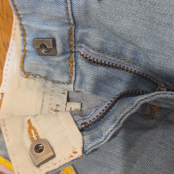 Stella McCartney Light Blue Kids Denim Shorts - Picture 10 of 12